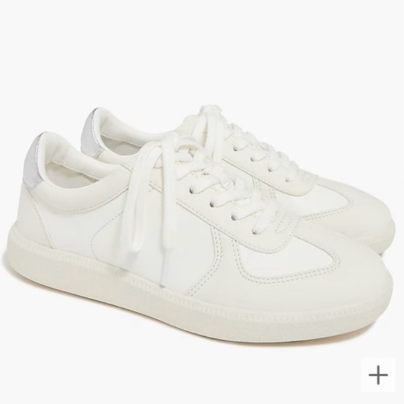 J. Crew White City Tour Sneakers Size 8 M - Picture 2 of 11